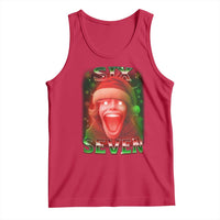 67 Six Seven Christmas Meme Tank Top The Mason 67 Kid Gen Alpha Slang - Wonder Print Shop