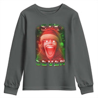 67 Six Seven Christmas Meme Youth Sweatshirt The Mason 67 Kid Gen Alpha Slang - Wonder Print Shop