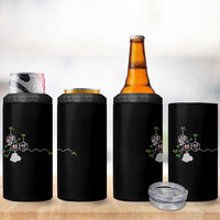 Cannabis Weed 4 in 1 Can Cooler Tumbler Molecule THC Marijuana Stoner - Wonder Print Shop