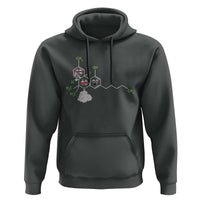 Cannabis Weed Hoodie Molecule THC Marijuana Stoner - Wonder Print Shop