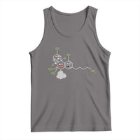 Cannabis Weed Tank Top Molecule THC Marijuana Stoner - Wonder Print Shop