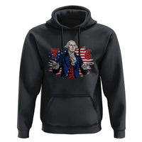 Funny George Washington 67 Hoodie Six Seven Meme Gen Alpha Slang - Wonder Print Shop