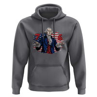 Funny George Washington 67 Hoodie Six Seven Meme Gen Alpha Slang - Wonder Print Shop