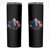 Funny George Washington 67 Skinny Tumbler Six Seven Meme Gen Alpha Slang - Wonder Print Shop