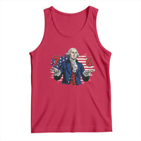 Funny George Washington 67 Tank Top Six Seven Meme Gen Alpha Slang - Wonder Print Shop
