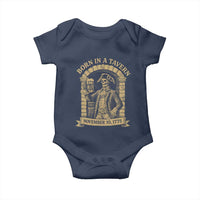Funny Born In A Tavern Baby Onesie 250th Birthday Military - Wonder Print Shop