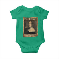 Sarah Josepha Hale Baby Onesie Mother Of Thanksgiving - Wonder Print Shop