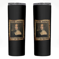Sarah Josepha Hale Skinny Tumbler Mother Of Thanksgiving - Wonder Print Shop