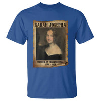 Sarah Josepha Hale T Shirt Mother Of Thanksgiving - Wonder Print Shop