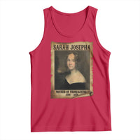 Sarah Josepha Hale Tank Top Mother Of Thanksgiving - Wonder Print Shop