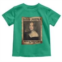 Sarah Josepha Hale Toddler T Shirt Mother Of Thanksgiving - Wonder Print Shop