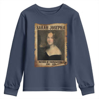 Sarah Josepha Hale Youth Sweatshirt Mother Of Thanksgiving - Wonder Print Shop