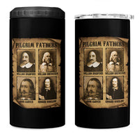 Thanksgiving Pilgrim Fathers 4 in 1 Can Cooler Tumbler Plymouth Colony Massachusetts History - Wonder Print Shop