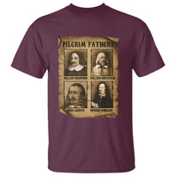 Thanksgiving Pilgrim Fathers T Shirt Plymouth Colony Massachusetts History - Wonder Print Shop