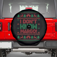 I Dont Know Margo Christmas Movie Spare Tire Cover Funny Xmas Couple Matching - Wonder Print Shop