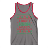 I Dont Know Margo Christmas Movie Tank Top Funny Xmas Couple Matching - Wonder Print Shop