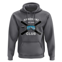 Apres Ski Club 2025 Hoodie Skiing Winter Sport Mountain - Wonder Print Shop