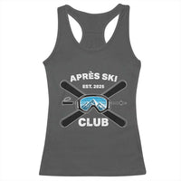 Apres Ski Club 2025 Racerback Tank Top Skiing Winter Sport Mountain - Wonder Print Shop