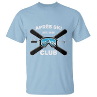 Apres Ski Club 2025 T Shirt Skiing Winter Sport Mountain - Wonder Print Shop