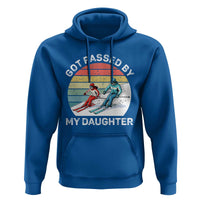 Funny Skiing Dad Hoodie Got Passed By My Daughter Retro Vintage - Wonder Print Shop