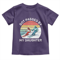 Funny Skiing Dad Toddler T Shirt Got Passed By My Daughter Retro Vintage - Wonder Print Shop
