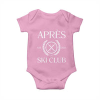 Apres Ski Club 2025 Baby Onesie Winter Vacation Drinking Party - Wonder Print Shop