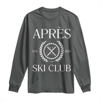Apres Ski Club 2025 Long Sleeve Shirt Winter Vacation Drinking Party - Wonder Print Shop