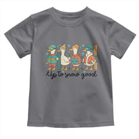 Funny Ski Snowboard Goose Toddler T Shirt Up To Snow Good Winter Sport - Wonder Print Shop