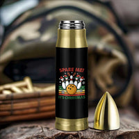 Funny Christmas Bowling Bullet Tumbler Spare Me Its Xmas Festive Holiday - Wonder Print Shop