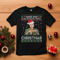 Funny Christmas The Office Movie T Shirt Yankee Swap Is Like Machiavelli Meets Christmas - Wonder Print Shop