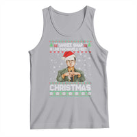 Funny Christmas The Office Movie Tank Top Yankee Swap Is Like Machiavelli Meets Christmas - Wonder Print Shop