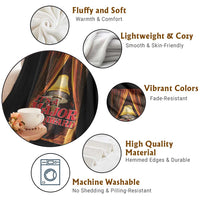 Funny Christmas Movie It Is A Major Award Throw Blanket Italian Leg Lamp - Wonder Print Shop