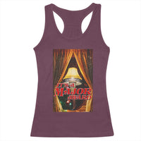 Funny Christmas Movie It Is A Major Award Racerback Tank Top Italian Leg Lamp - Wonder Print Shop