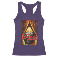 Funny Christmas Movie It Is A Major Award Racerback Tank Top Italian Leg Lamp - Wonder Print Shop