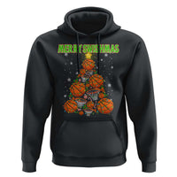 Christmas Basketball Merry Swishmas Hoodie Basketball Xmas Tree - Wonder Print Shop
