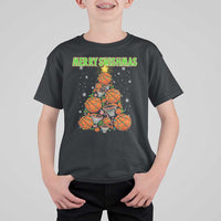 Christmas Basketball Merry Swishmas T Shirt For Kid Basketball Xmas Tree - Wonder Print Shop