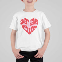 Funny Valentine's Day Sweet Heart Club T Shirt For Kid