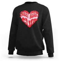 Funny Valentine's Day Sweet Heart Club Sweatshirt