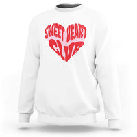 Funny Valentine's Day Sweet Heart Club Sweatshirt
