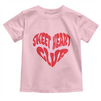 Funny Valentine's Day Sweet Heart Club Toddler T Shirt