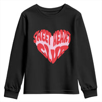 Funny Valentine's Day Sweet Heart Club Youth Sweatshirt