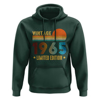 Funny Birthday Hoodie Vintage 1965 Limited Edition Bday Party