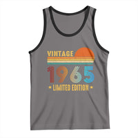 Funny Birthday Tank Top Vintage 1965 Limited Edition Bday Party