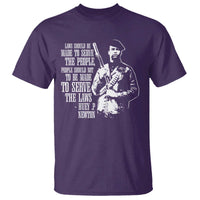 Huey P.Newton Quote T Shirt People Should Not To Be Made To Serve The Laws Black History Month