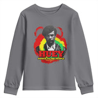 Huey P Newton Youth Sweatshirt Power To The People Black History Month