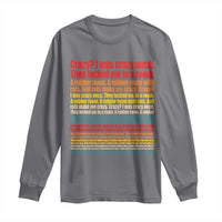 Funny Crazy I Was Crazy Once Meme Long Sleeve Shirt