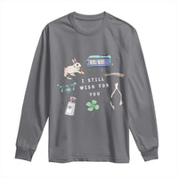 I Still Wish for You Lucky Rabbit 1111 Stars Clover Signs Long Sleeve Shirt