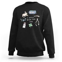 I Still Wish for You Lucky Rabbit 1111 Stars Clover Signs Sweatshirt
