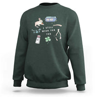 I Still Wish for You Lucky Rabbit 1111 Stars Clover Signs Sweatshirt