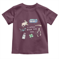 I Still Wish for You Lucky Rabbit 1111 Stars Clover Signs Toddler T Shirt